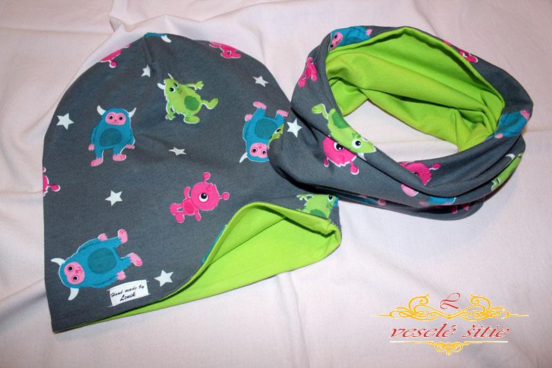 Set čiapočka a nákrčník
